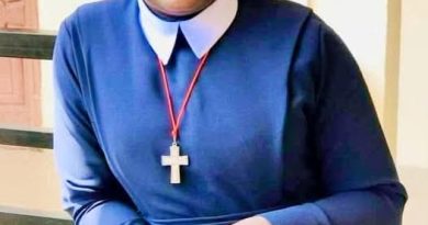 CATHOLIC SISTER KINSE SHAKO ANASTASIA SACKED